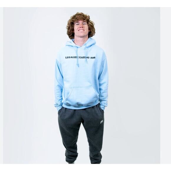 Danny Duncun‎ sz M Legalize Eating A** hoodie - Picture 1 of 10